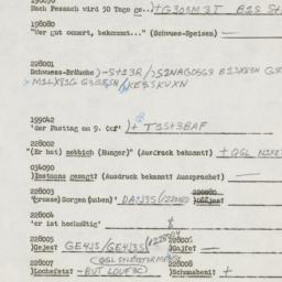 Westerm questionnaire, answ...
