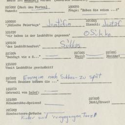 Western questionnaire, answ...
