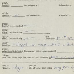 Western questionnaire, answ...