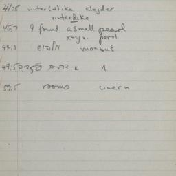 Eastern questionnaire, blue...
