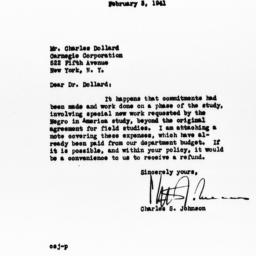 Letter from Charles S. John...