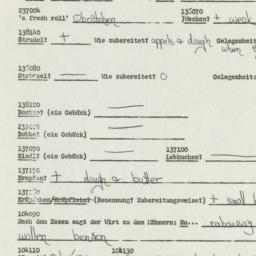 Western questionnaire, answ...