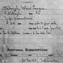 Carnegie General Donations,...