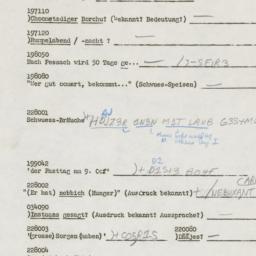 Western questionnaire, answ...