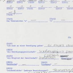 Western questionnaire, answ...