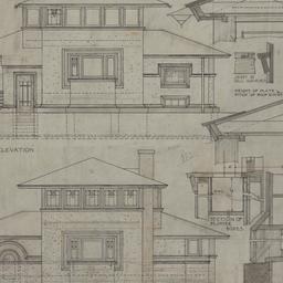 Working drawing #4: West, e...