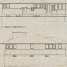 Working drawing #5: Rear, s...