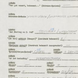 Western questionnaire, answ...