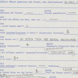 Western questionnaire, answ...