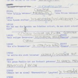 Western questionnaire, answ...