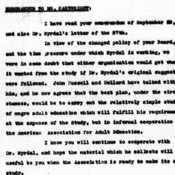 Memorandum from Frederick P...