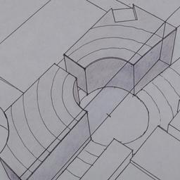 Axonometric view.