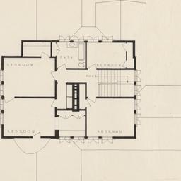 Upper floor plan for public...