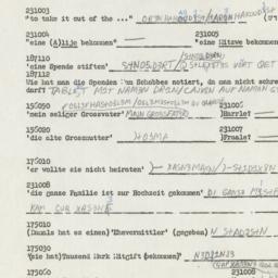 Western questionnaire, answ...