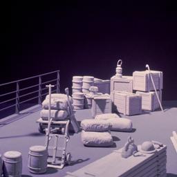 Model, view of goods on pro...