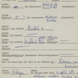 Western questionnaire, answ...
