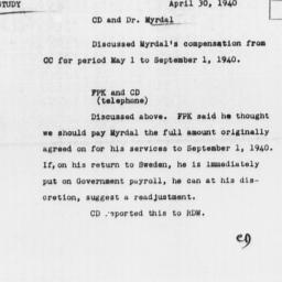 Memorandum from Charles Dol...