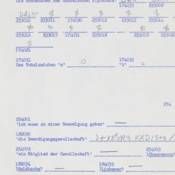 Western questionnaire, answ...