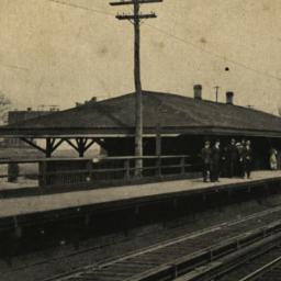 Railroad Station, Corona, L...