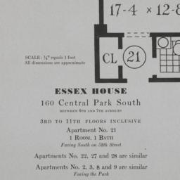 Essex House, 160 Central Pa...