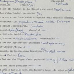 Western questionnaire, answ...
