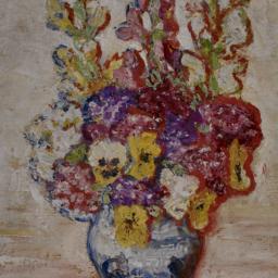 Flowers in Blue and White V...