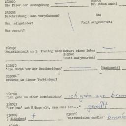 Western questionnaire, answ...