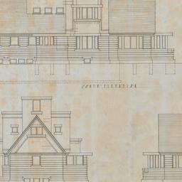 Working drawing #2: South, ...