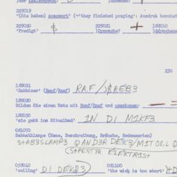 Western questionnaire, answ...
