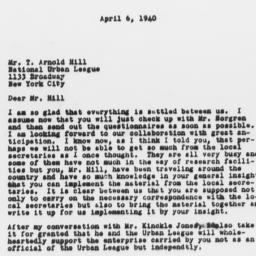 Letter from Gunnar Myrdal t...