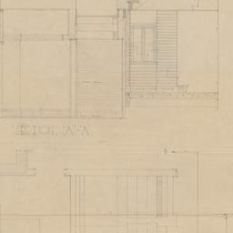 Stairwell section, plan