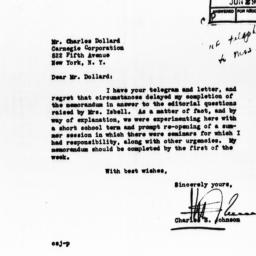 Letter from Charles S. John...