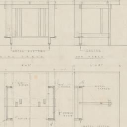 Dining, end table plans, el...