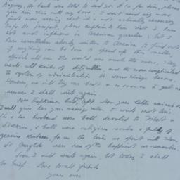 Letter to Tharchin on assis...