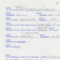 Western questionnaire, answ...