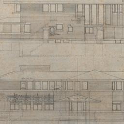 Working drawing #4: North, ...