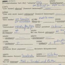 Western questionnaire, answ...