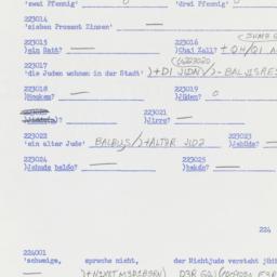 Western questionnaire, answ...