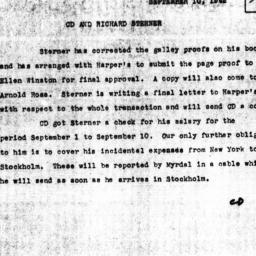 Memorandum from Charles Dol...