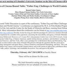 Announcements, 2016-02-04. ...