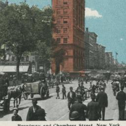 Broadway and Chambers Stree...
