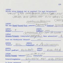 Western questionnaire, answ...