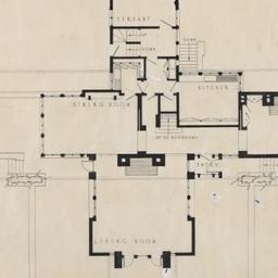 First floor plan for public...