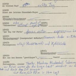 Western questionnaire, answ...