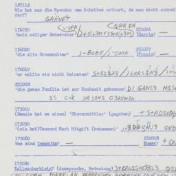 Western questionnaire, answ...