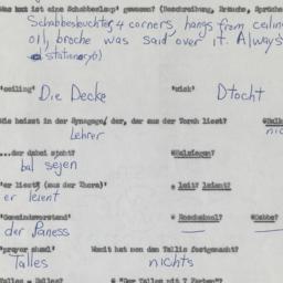 Western questionnaire, answ...