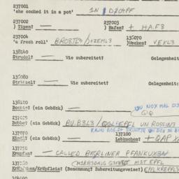 Western questionnaire, answ...