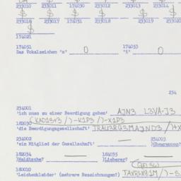 Western questionnaire, answ...