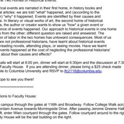 Announcements, 2014-05-14. ...