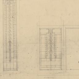 Sideboard glass details